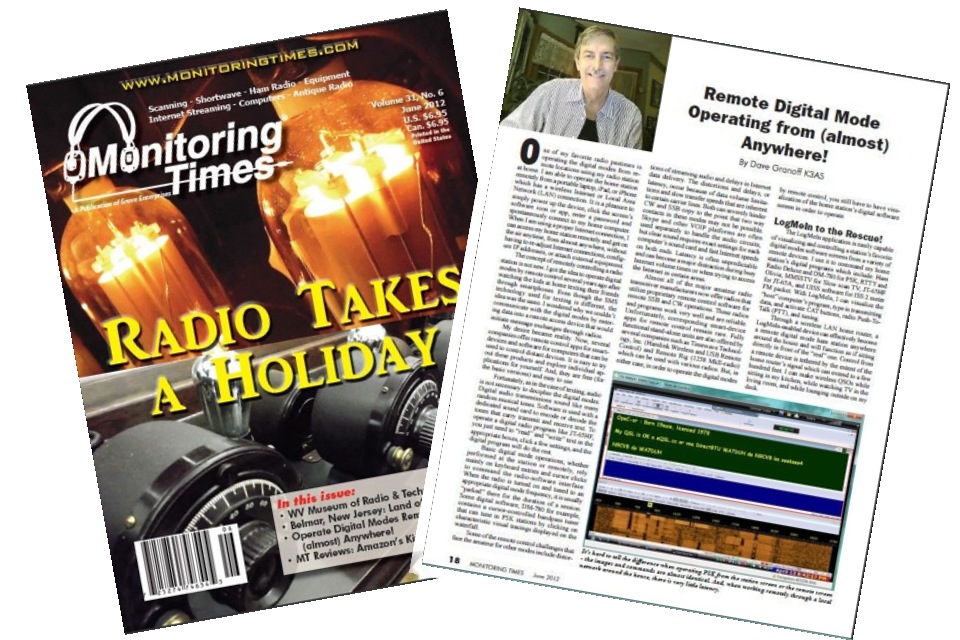 Remote Control Article in June Issue of Monitoring Times Magazine by K3AS